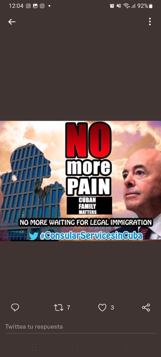 OiehkaU's tweet photo. What happens with legal immigration,why so much delay? It is our children who suffer just like us. We need an agilizavion in the appointments to advance the category #f2b, help us to emigrate legally @POTUS @Cartajuanero @EMendrala @SecMayorkas @USEmbCuba #ConsularServicesInCuba https://t.co/OTjs8ZYzlA
