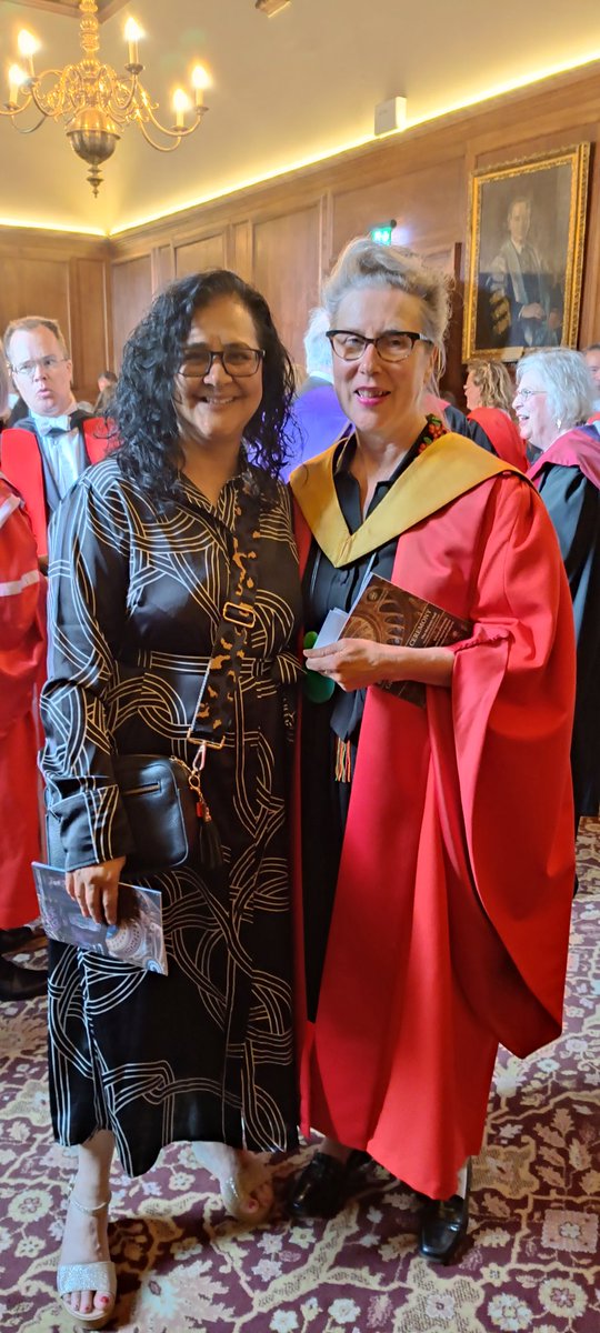 With the wonderful @annemarieraffer who is receiving her honorary doctorate from @EdinburghUni today. @RCNFoundation