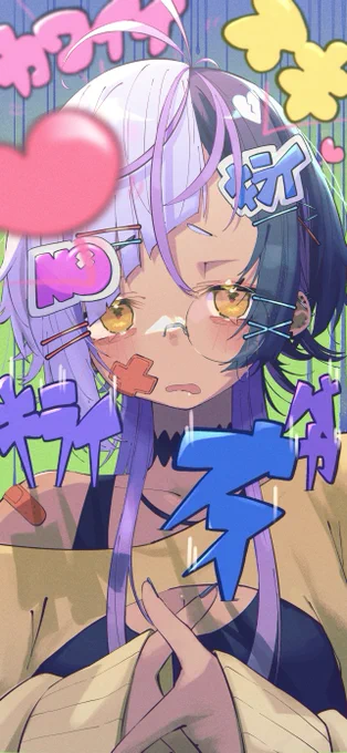 1いいねごとに自己肯定感が増すネガティブちゃん。#イラスト 