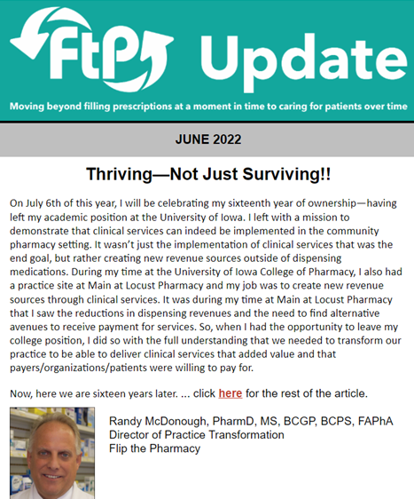 CPF (@cpfgrants) on Twitter photo Be sure to check out the July 2022 issue of the <a href="/flipthepharmacy/">Flip the Pharmacy</a> Newsletter
Thriving—Not Just Surviving!! Randy McDonough <a href="/Towncrest/">Randy McDonough</a>
Read More: ow.ly/xFVy50JAnx3 Be sure to check out the July 2022 issue of the <a href="/flipthepharmacy/">Flip the Pharmacy</a> Newsletter
Thriving—Not Just Surviving!! Randy McDonough <a href="/Towncrest/">Randy McDonough</a>
Read More: ow.ly/xFVy50JAnx3