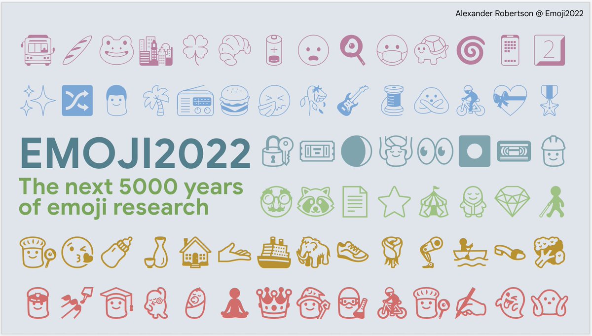 Excited to be giving my talk this morning at #Emoji2022 at #NAACL2022 in Seattle!