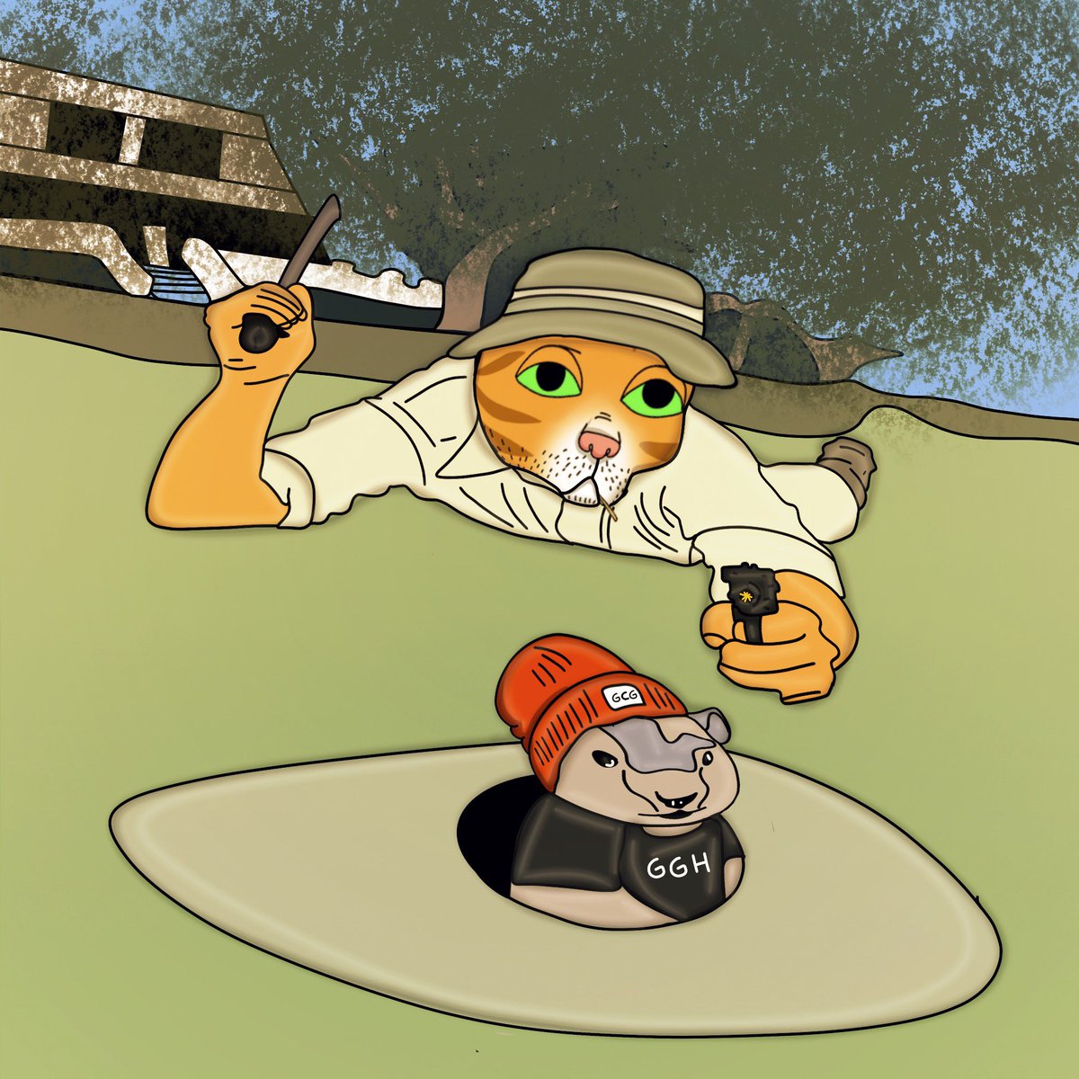 gutterbeats_eth's tweet image. GMGG Wen Gutter Groundhogs🤣
@GutterCatGang #GutterCatGang #GCG