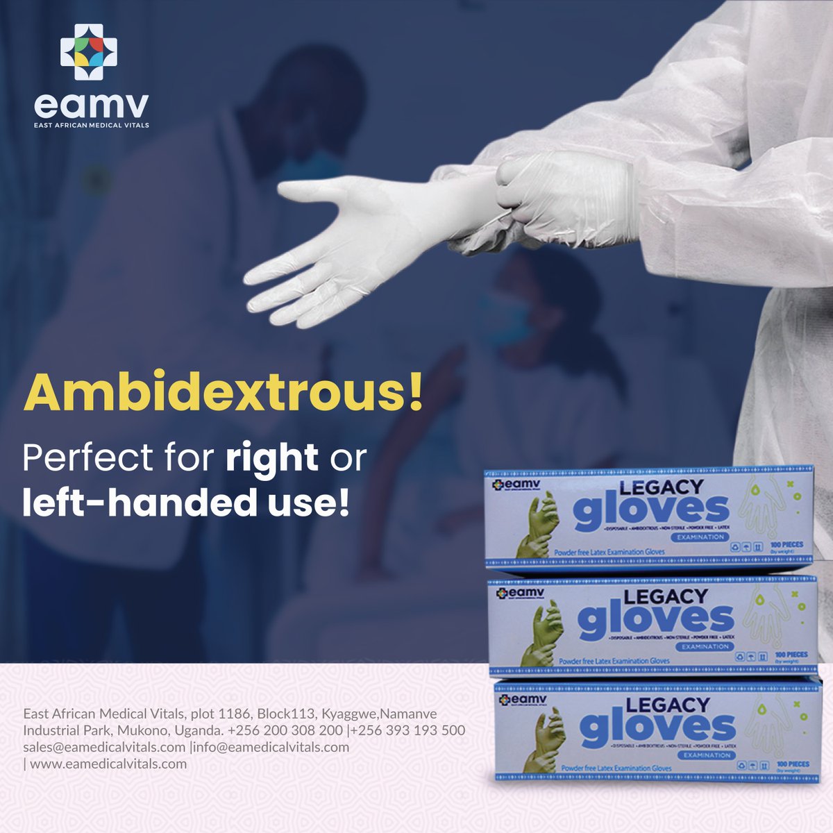 #Legacygloves are designed to fit perfectly around either hand for optimal protection and comfort.

Protect your life and the lives of your patients by using high-quality, affordable gloves.

#Powderfree #BUBU #gloves