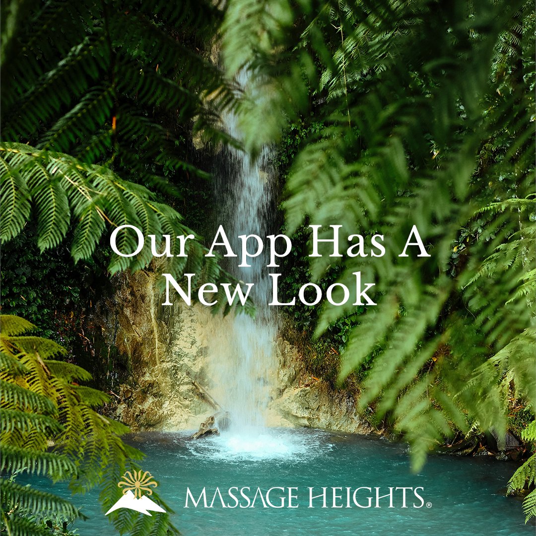 MassageHeights's tweet photo. 😍 Our app looks different nowadays! You should download it and get entered to win a #FREE #HotStoneTherapy. https://t.co/Pak9neIO3A