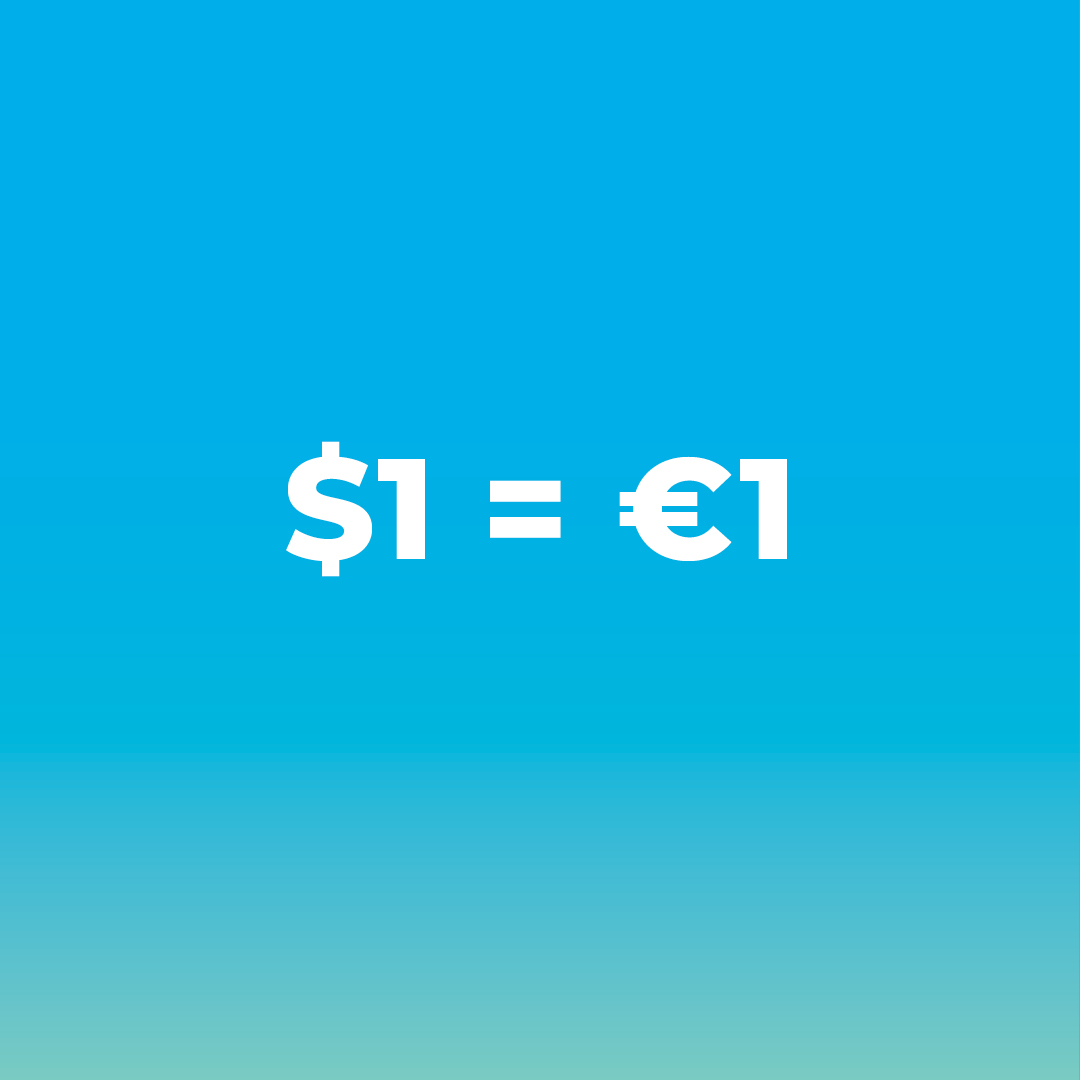 ShyftGlobal's tweet photo. #ICYMI
This week, for the first time in 20 years, the euro reached parity with the US dollar. 💵⚖️💶
#USD #EUR #ForexMarket https://t.co/0LvTot5EWX