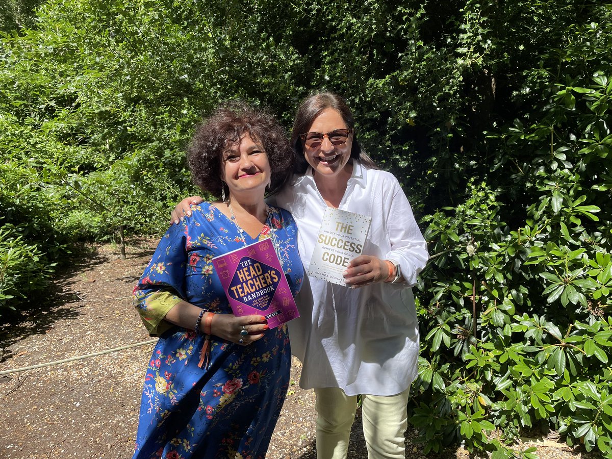 amandadewinter's tweet photo. What a joy to see @RaeSnape at this year’s #EducationFest! Look what we’ve achieved since we met at the last one, two brand new published books! 🎉Hope to see you again soon Rae, so much to talk about!#TheHeadteachersHandbook @BloomsburyEd #TheSuccessCode @HQstories
#WomenEd 💜 https://t.co/PsiJXvnkMc
