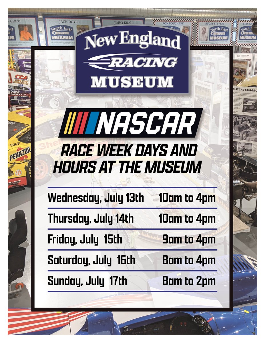 New England Racing Museum tweet media