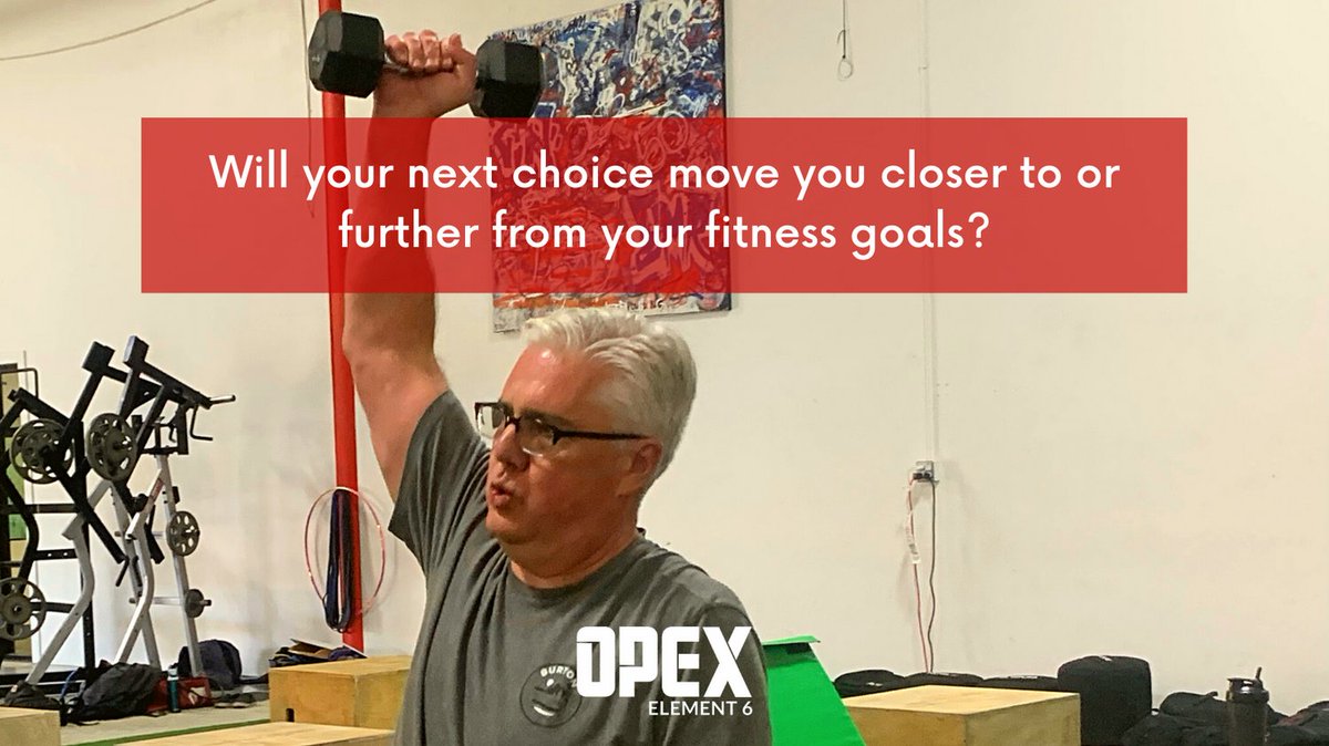 Element6Boulder's tweet photo. Your next choice is the best time to decide whether you want to move closer to your goals or further from them-- not Monday, January, or *tomorrow.*

So choose water over soda, go for that walk, and decide to cook at home instead of eating out 😊 https://t.co/2KkcPIFawA