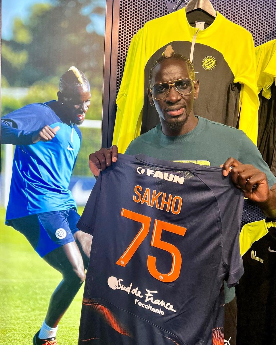 mamadousakho's tweet photo. Gagnez mon nouveau maillot dédicacé !! 🟠🔵7️⃣5️⃣🔥 Rendez vous sur https://t.co/4QgKZjCeyT #TeamSakho #MHSC #TeamMHSC https://t.co/CQnX6SECEF