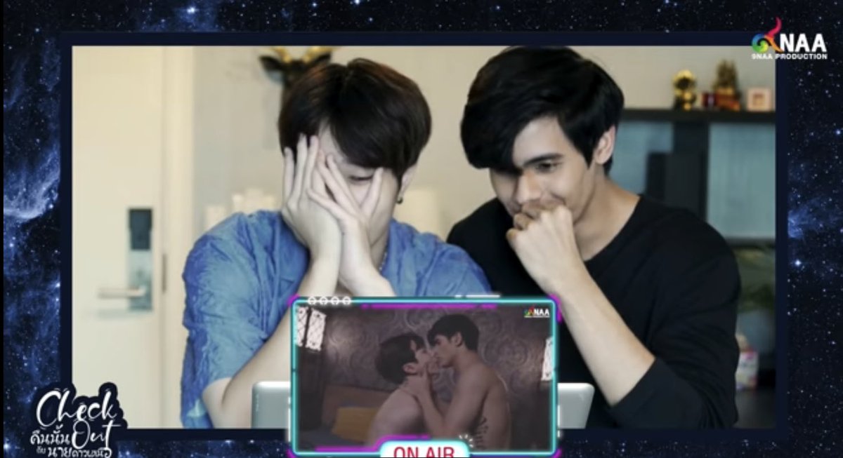 ClaireYanyan1's tweet photo. #CheckOutEp3 reaction reminded me of last year. They couldn’t watch special ep0. directly.🤣 I remember got amazed by how strong their chemistry was. And I laughed the whole night watching them embarrassed by how good they were. Good memory 💓#ChahubBest great!#CheckOutSeries https://t.co/cxHxSVM9Se