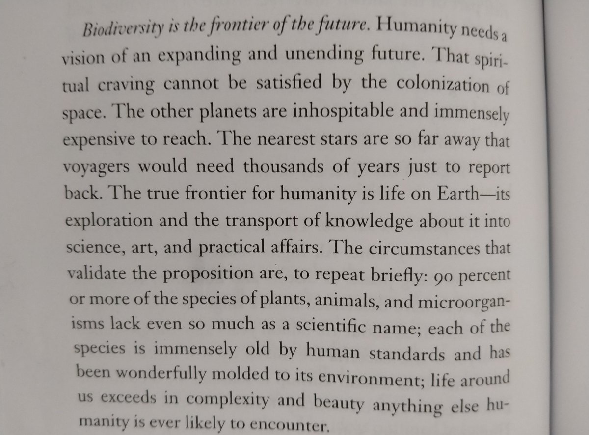 #book In search of #nature by E.O. Wilson: a wonderful collection of essays on #Biology #evolution #biodiversity #ClimateCrisis #Webbtelescope
