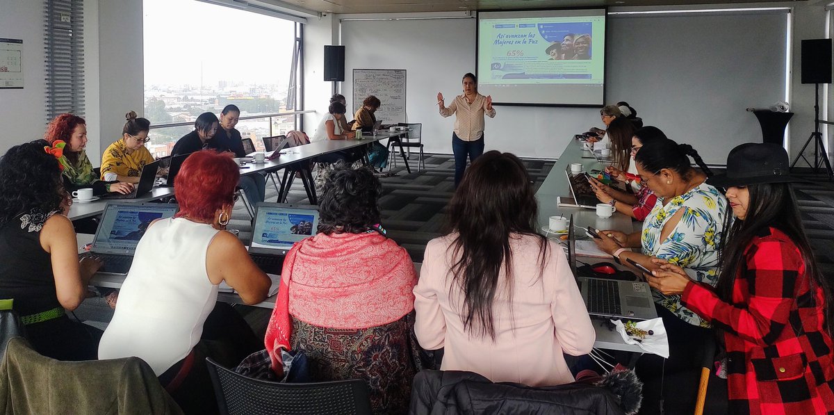 Instancia de Mujeres para Enfoque de Género y Paz tweet media
