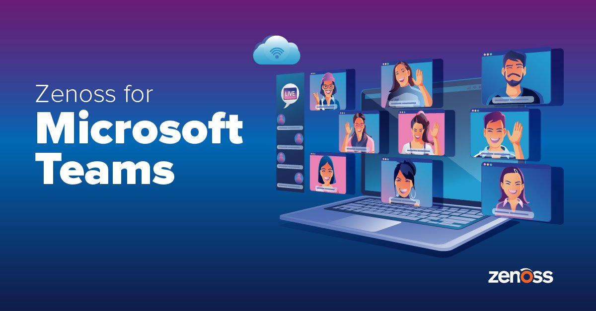 Zenoss released new monitoring capabilities for Microsoft 365 applications like Microsoft Teams! Our customers are thrilled that we've again responded to the demands placed on them to ensure their business operations are uninterrupted. Learn more: ow.ly/MuNS50JVTce #teams