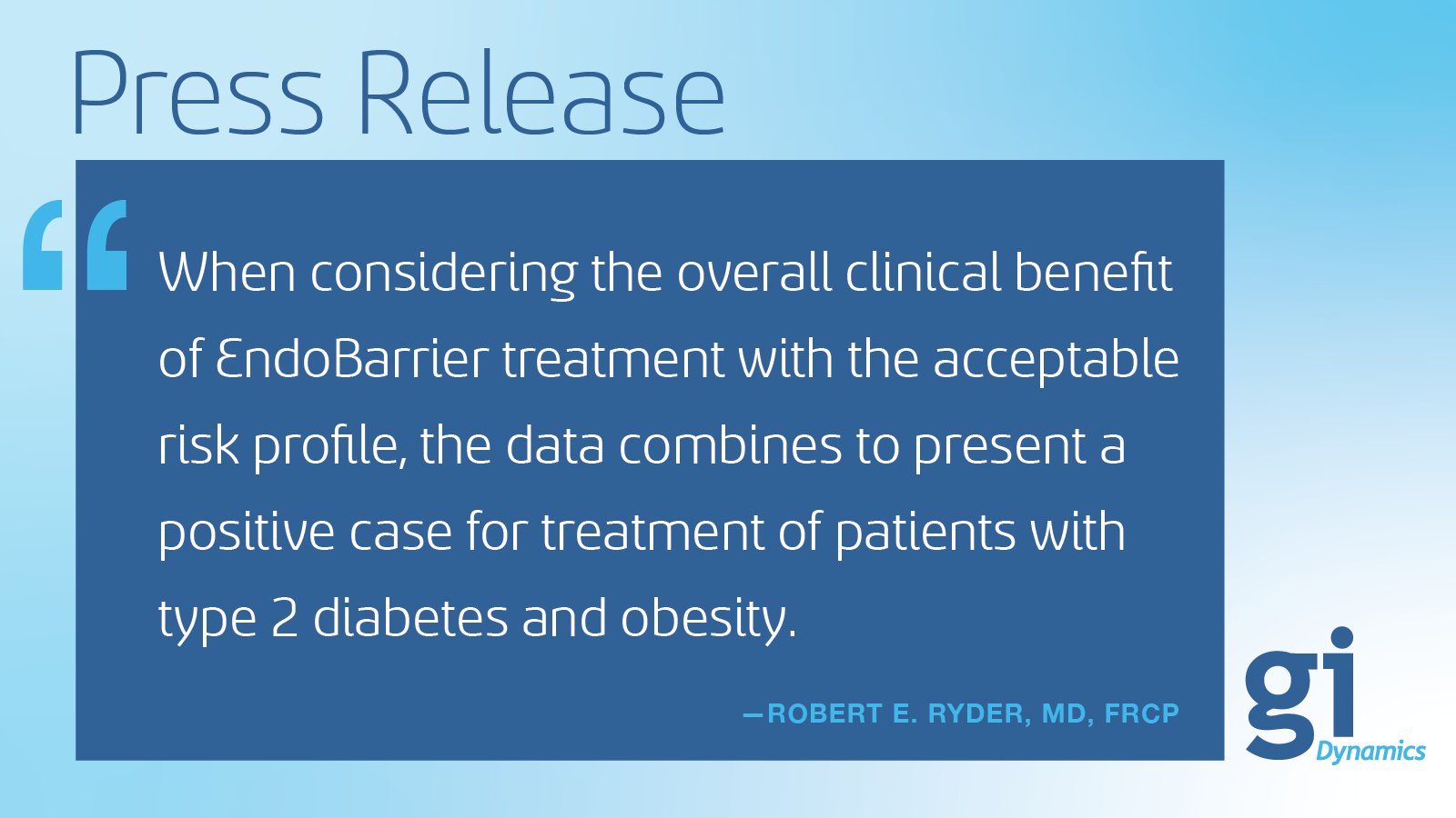 GI Dynamics (GIDynamicsInc) / Twitter