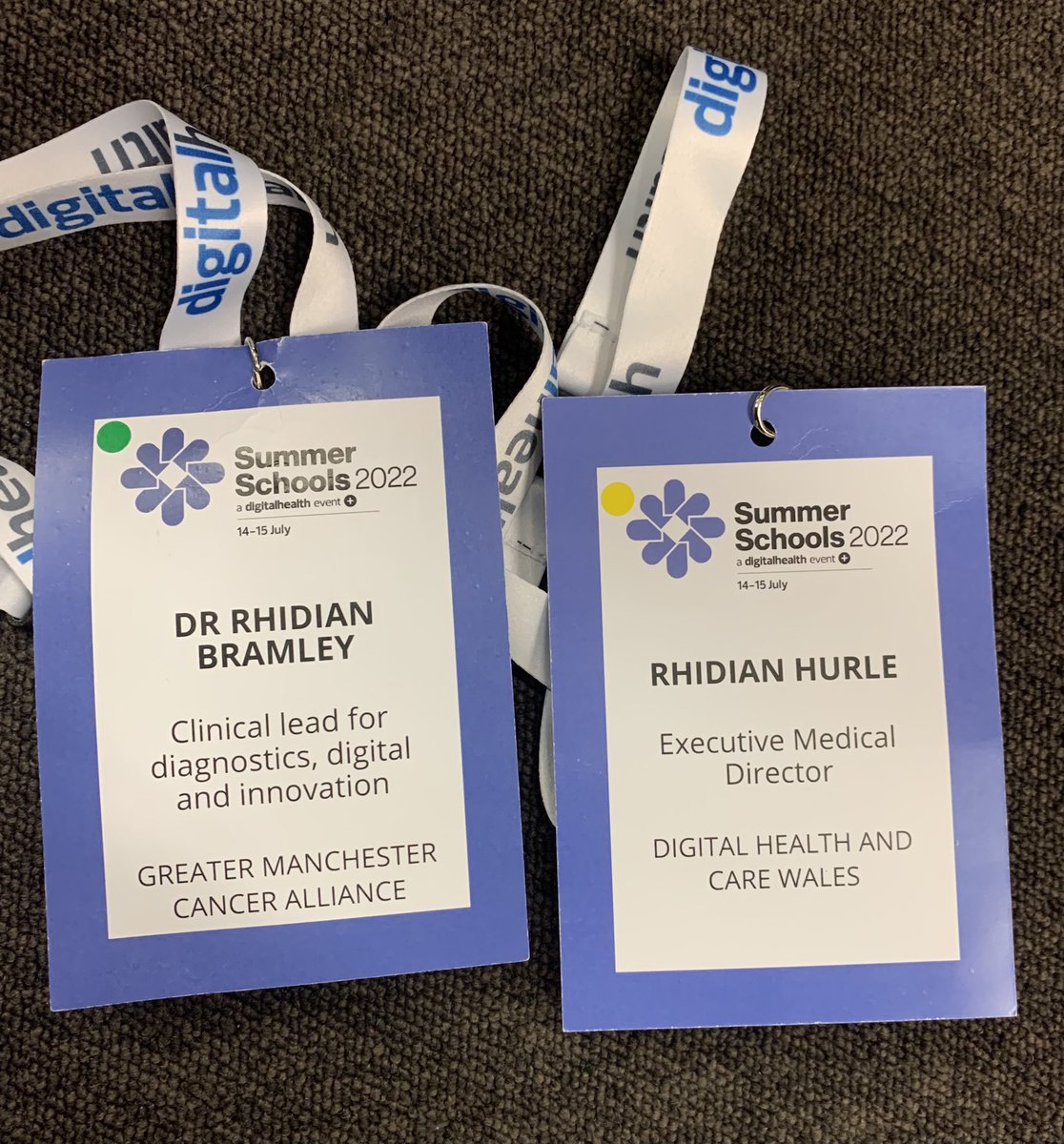Rhidian Hurle (@rhidian_hurle) on Twitter photo Delighted to be talking tomorrow morning at <a href="/DHSummerSchools/">Digital Health Summer Schools</a> <a href="/digitalhealth2/">Digital Health</a> in <a href="/UniOfYork/">University of York</a> with <a href="/NHSCNIO/">CNIO team for England</a> <a href="/chat2sonia/">Sonia Patel</a> …But first a catch with a <a href="/RhidianB/">Rhidian Bramley</a> Delighted to be talking tomorrow morning at <a href="/DHSummerSchools/">Digital Health Summer Schools</a> <a href="/digitalhealth2/">Digital Health</a> in <a href="/UniOfYork/">University of York</a> with <a href="/NHSCNIO/">CNIO team for England</a> <a href="/chat2sonia/">Sonia Patel</a> …But first a catch with a <a href="/RhidianB/">Rhidian Bramley</a>