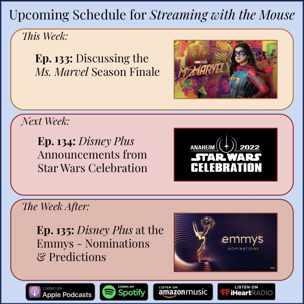 Streaming with the Mouse: A Disney+ Podcast tweet media