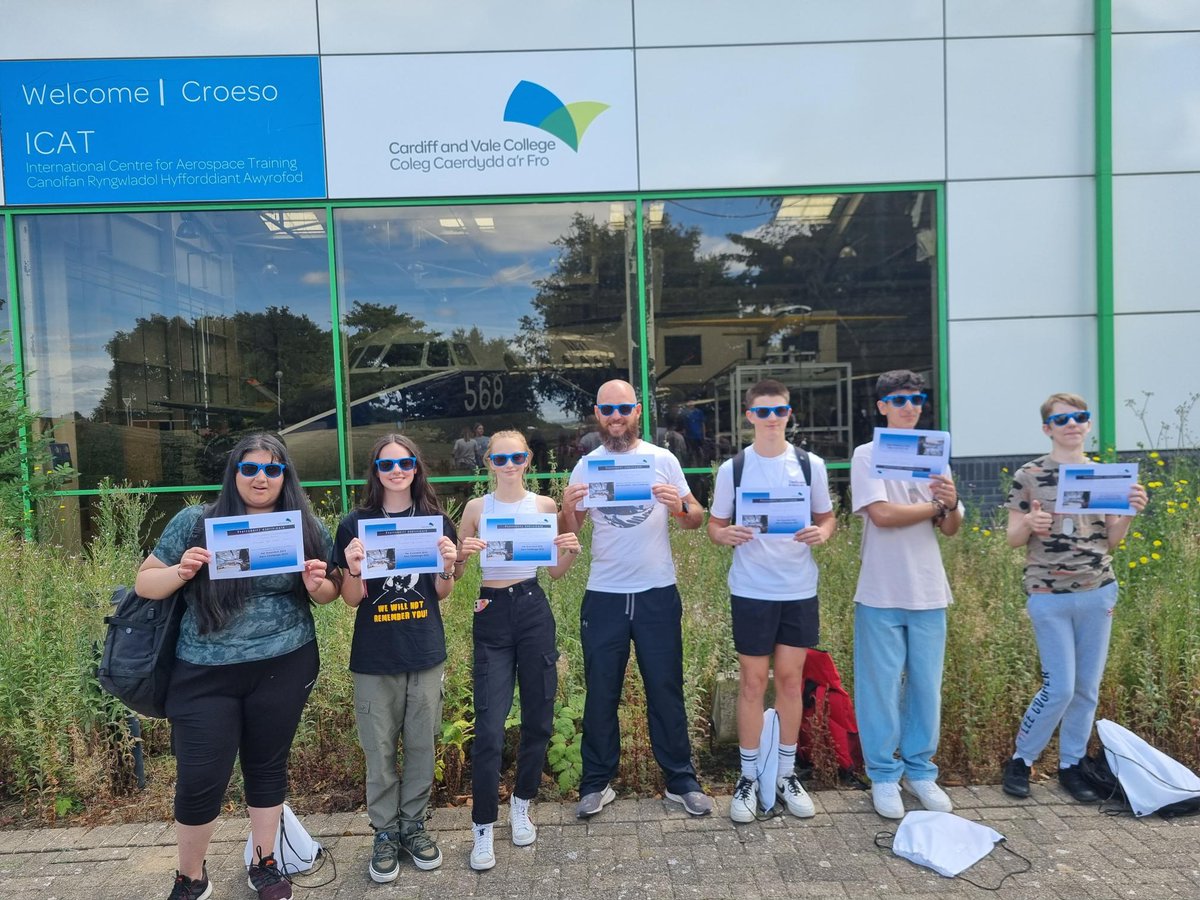 CAVC's tweet photo. Congratulations to @PencoedtreHS Team 2 who are the @CAVC Aero Challenge School of the Day winners. 

Well done! https://t.co/MFdGpBa9Jt