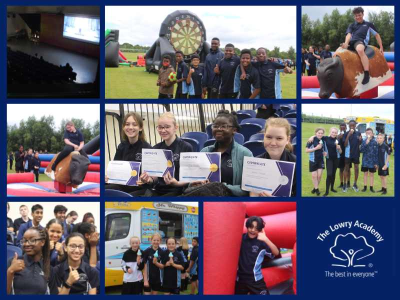 AcademyLowry's tweet photo. Students had a fun Rewards Day celebrating their success for achieving the most merits for their consistent effort, positive attitude to learning, good attendance, behaviour &amp; punctuality. They watched a movie and enjoyed the giant inflatables including a Rodeo Ride! Well done 👏 https://t.co/ka1prd7dwH