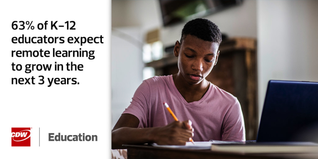 CDW_EdStrats's tweet photo. An agile learning environment for #K12 students is necessary to keep up with current trends. Do you have the right #Collaboration tools for the future of learning? #cdwsocial https://t.co/vxIeFG3F1l https://t.co/rQZWppg86m