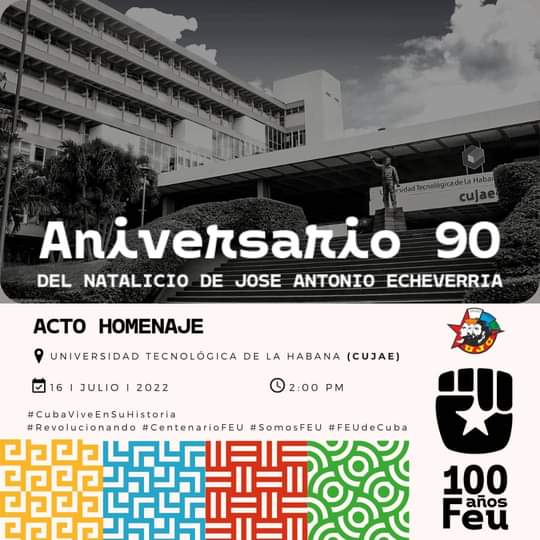 ArielZoka's tweet photo. #CubaViveEnSuHistoria #CentenarioaFEU https://t.co/kF5fAduONi