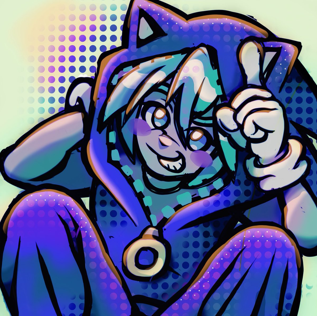 sonicbateman's tweet photo. miku!! #HatsuneMiku #SonicTheHedeghog #VOCALOID https://t.co/dXgni7ViNc