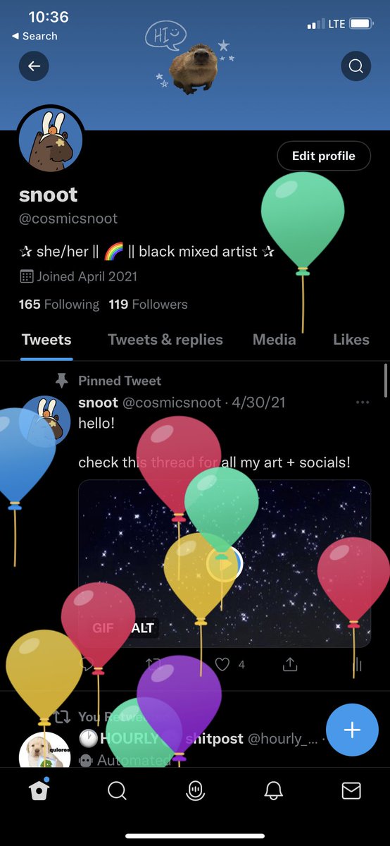 cosmicsnoot's tweet photo. FUNNY BALLOONS!!!! https://t.co/6VEifOng4h