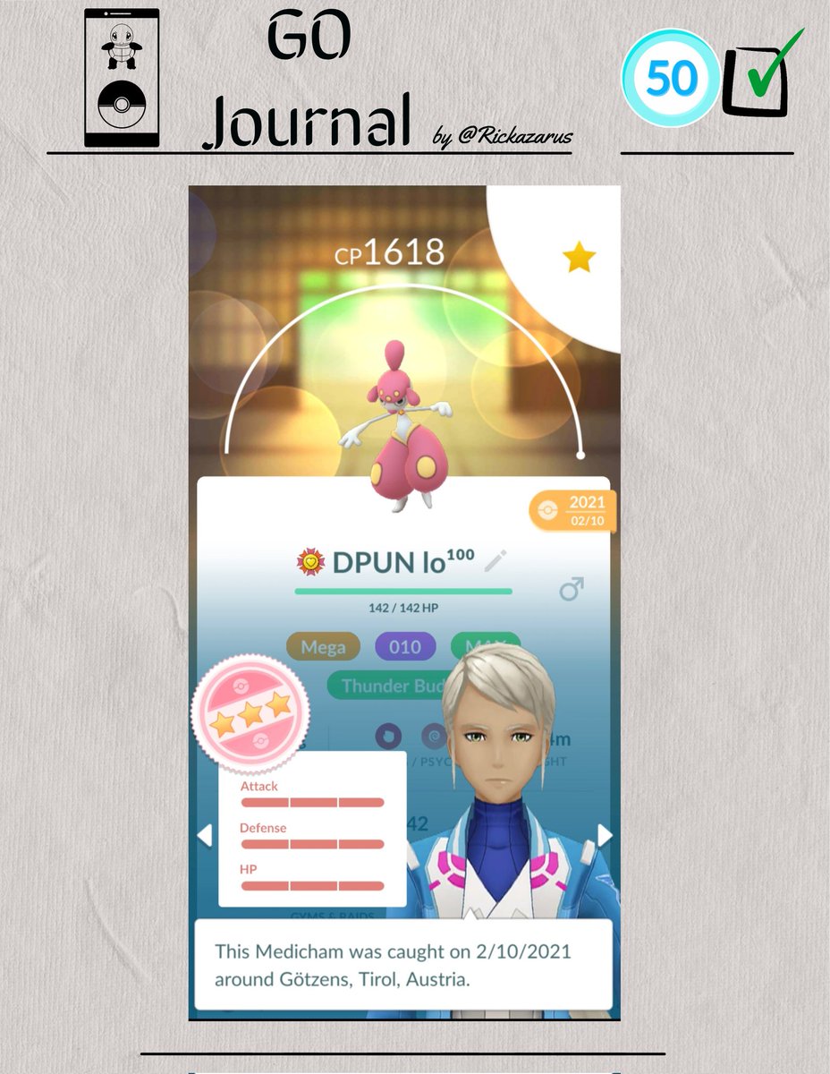 Rickazarus's tweet photo. Ready for another Mega release

#PokemonGO #MaxoutThursday #MaxoutEveryDay #GOJournalbyRickazarus https://t.co/iayLE0RU7i