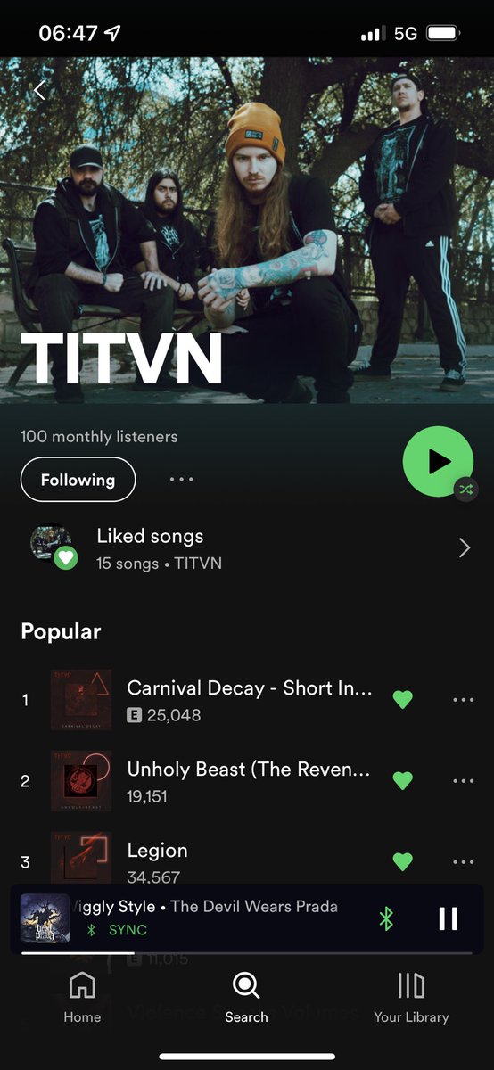 TheRyanTitan's tweet photo. For my birthday I’d love to get more followers on our Spotify! 
Rebranding and rebuilding this thing.
https://t.co/AqTLfYMIyU
@titvnband #spotify #music #metalband #spotifyfollow #happybirthday https://t.co/TwY6Quh5MR