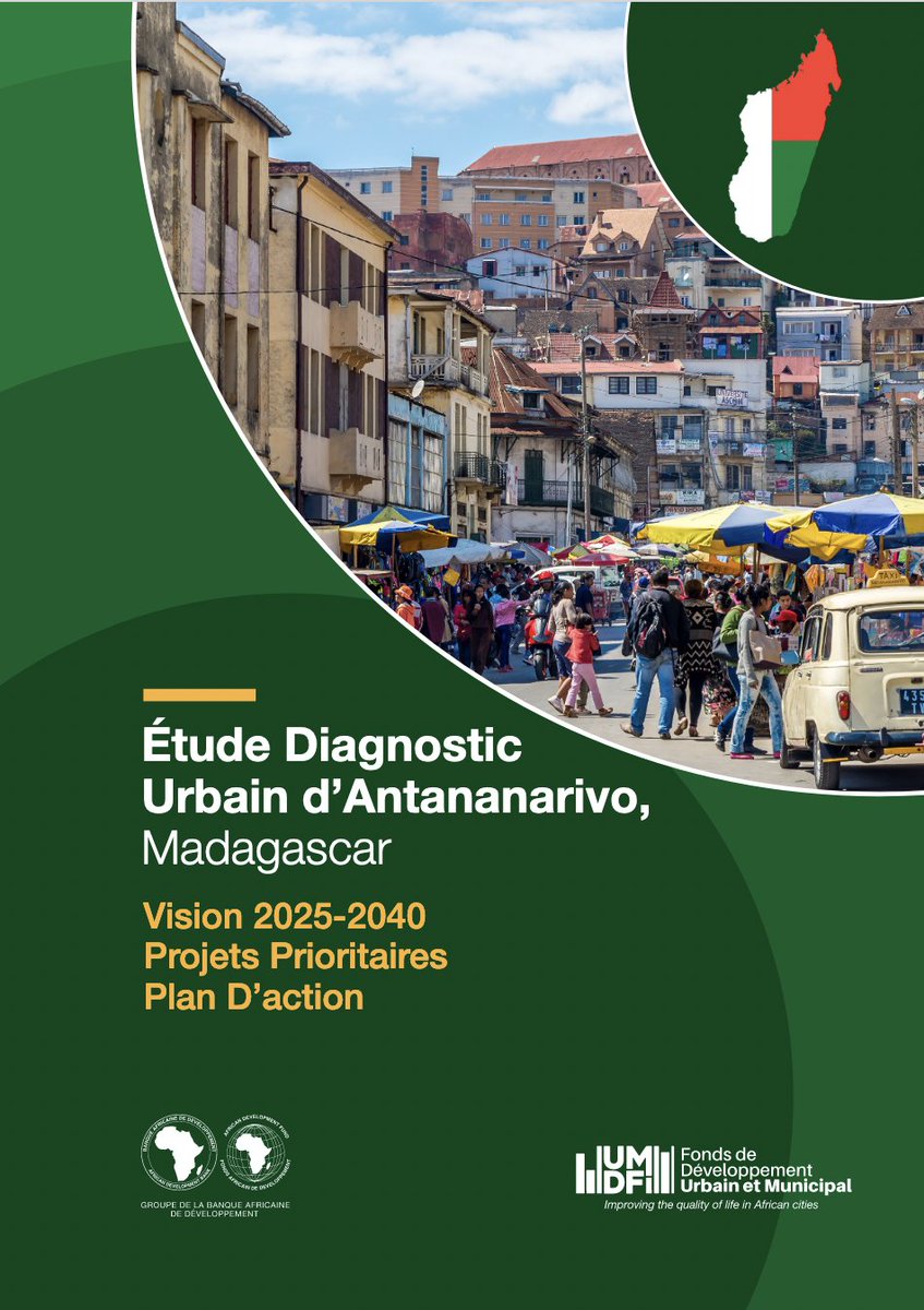 S_Goethals's tweet photo. Great to see our urban diagnostic and action plan / vision 20250-2040 online for #Antananarivo #Madagascar, a study made by #citilinks and madexpertise for the @afdb_umdf Urban &amp; Municipal Development Fund of the African Devevelopment Bank https://t.co/mgaOwvthc0 https://t.co/OKJe7QFuE0