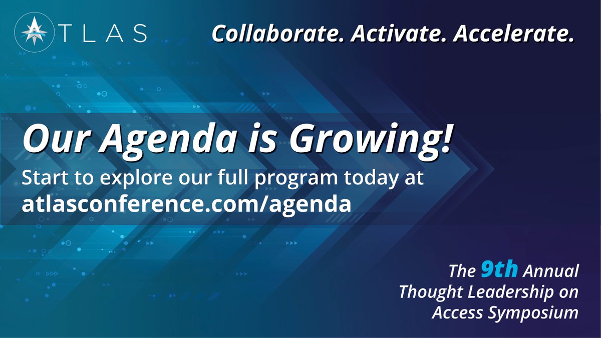 KyruusHealth's tweet image. ICYMI: #AccessATLAS agenda is growing!
Join forward thinking #healthcare leaders this September to discuss the new age of healthcare consumerism - and be sure to check-out information on our exclusive pre-conference Kyruus Customer Forum!: bit.ly/3Pm8lek