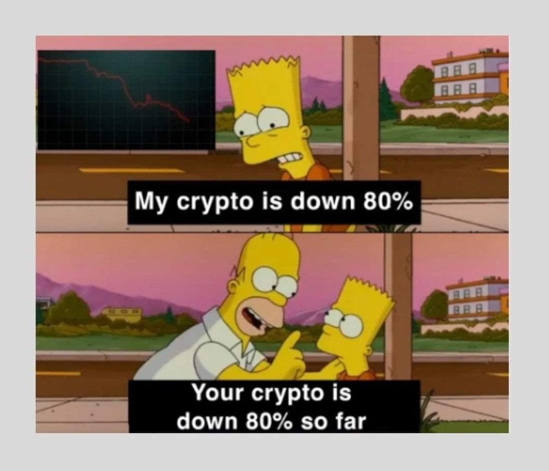 NaughtyHogs's tweet photo. Ouch...it hurts even to think that way😬😬
#BearMarket2022 #BTC #Ethereum #ETH #Bitcoin #cryptomemes https://t.co/hLy2B2sHoc
