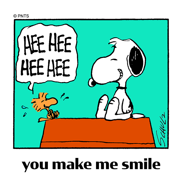 Snoopy's tweet photo. Friends who laugh together stay together 💚 https://t.co/xqQc9xYlye