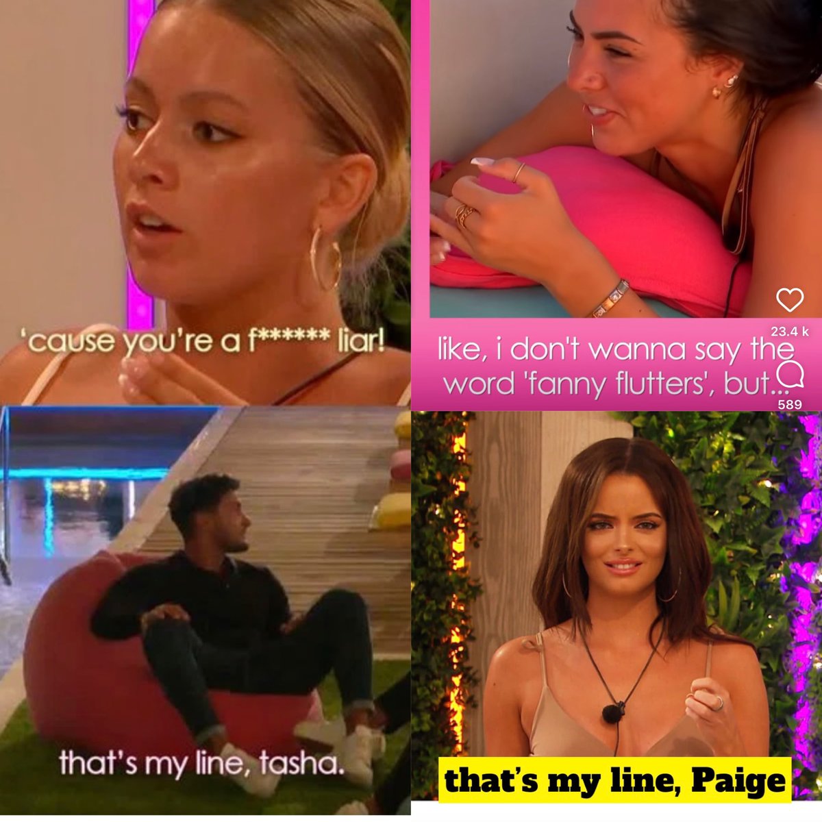 🤣🤣🤣 <a href="/PaigeThorne8/">Paige Thorne</a> <a href="/MauraHiggins/">Maura Higgins</a> <a href="/LoveIsland/">Love Island</a> #LoveIsland