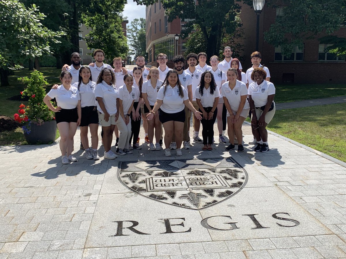 Here. We. Go. Summer Orientation Day #1 ready to launch ⁦<a href="/RegisCollege_MA/">Regis College</a>⁩ ⁦<a href="/RegisLife_MA/">Regis Student Life 🦁🐾</a>⁩