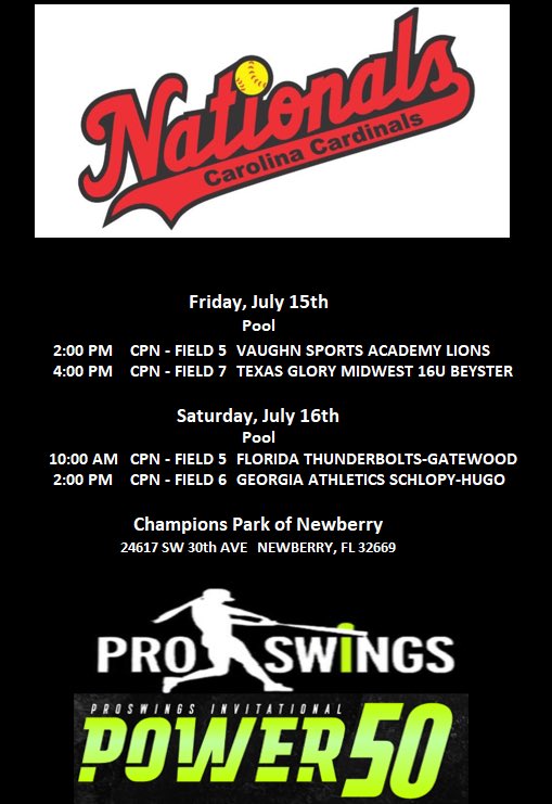 Can’t wait for Florida with the girls!!Lets bring out the dawgs!@NationalsCC