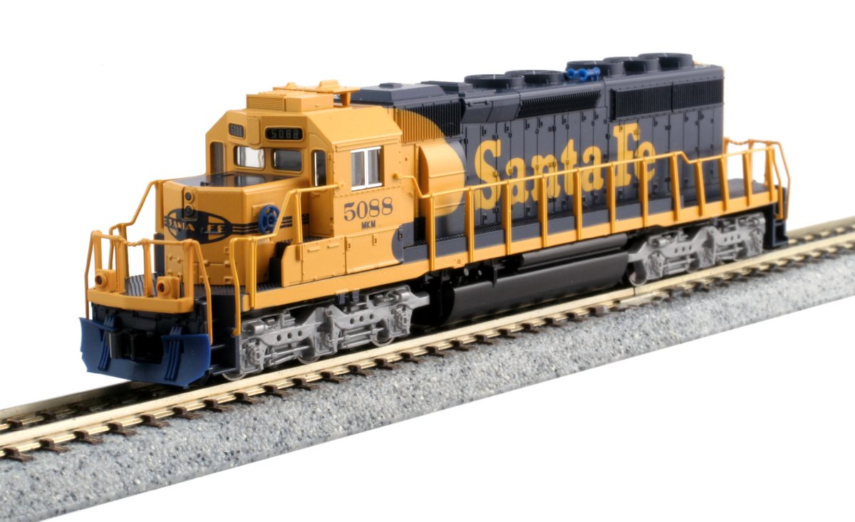 We have a limited supply of in-stock N Scale ESU LokSound equipped SD70ACe and SD40-2's in stock on the Kato online shop! Check out the listings here: katousa.com/onlineshop/ind…