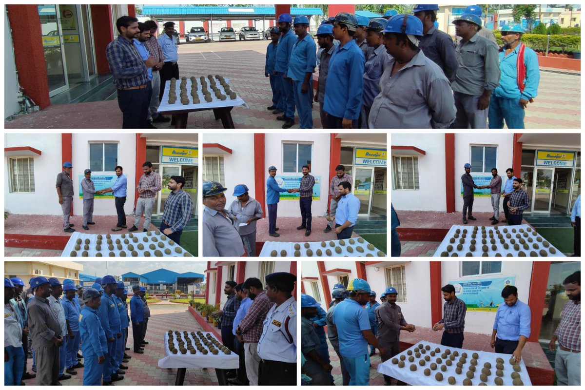 Bharatgas_Gorakhpur (@bpclgorakhpur) on Twitter photo Seed bombs distribution to the PCVO drivers and TT drivers was done today under the swacchta pakhwada at Baitalpur LPG Plant. Drivers were educated regarding importance of cleanliness during the session
#SwachtaPakhwada
<a href="/BPCLimited/">Bharat Petroleum</a>
<a href="/BPCLLPG/">Bharat Petroleum LPG</a>
<a href="/BpclStateLPGUP/">Bharatgas State UP</a>
<a href="/MonaSrivastava9/">Mona Srivastava</a> Seed bombs distribution to the PCVO drivers and TT drivers was done today under the swacchta pakhwada at Baitalpur LPG Plant. Drivers were educated regarding importance of cleanliness during the session
#SwachtaPakhwada
<a href="/BPCLimited/">Bharat Petroleum</a>
<a href="/BPCLLPG/">Bharat Petroleum LPG</a>
<a href="/BpclStateLPGUP/">Bharatgas State UP</a>
<a href="/MonaSrivastava9/">Mona Srivastava</a>