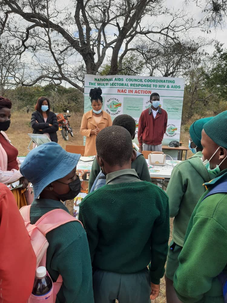 Guiding students on career paths at Tshazi Secondary School
Career guidance day