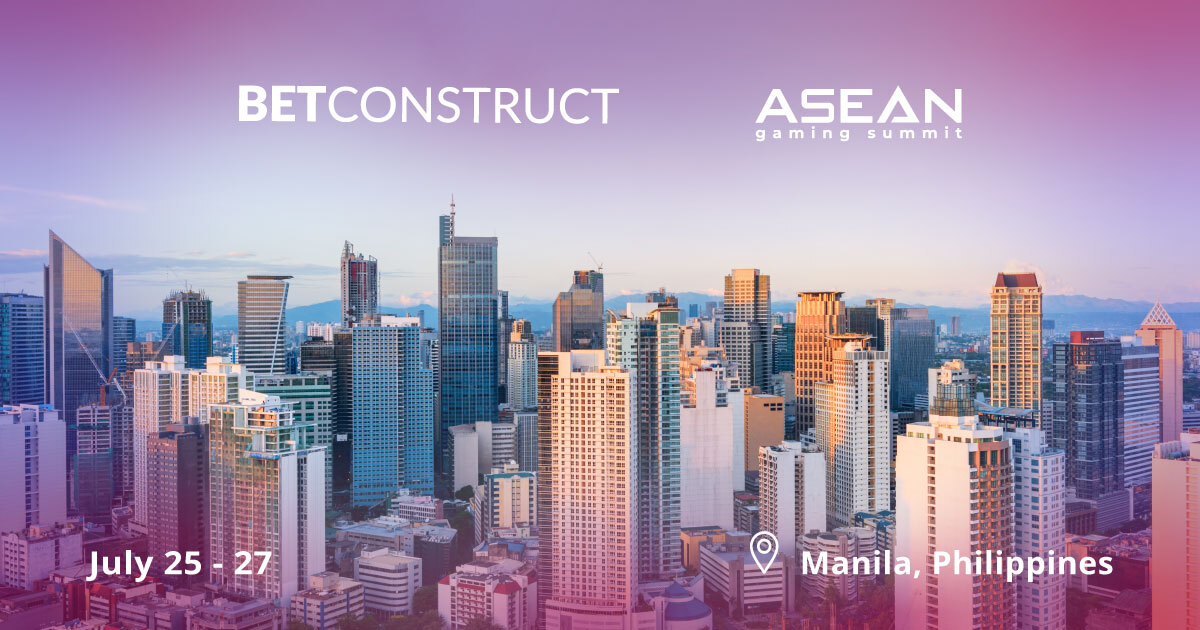 #BetConstruct is going to attend the annual #ASEANGamingSummit in Manila, Philippines.
We will showcase the vast range of our innovative products and solutions and demonstrate the endless possibilities they provide.
Book a meeting with us and dive deeper into the #gaming world.