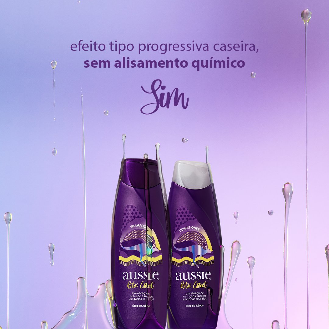 aventura mesmo é ter um cabelo alinhadíssimo sem aquelas químicas todas, né? aqui tem a dica 🔝 - vem com a gente de Btx Effect que é sucesso 😎 #pontoaussie #tipoprogressivacaseira