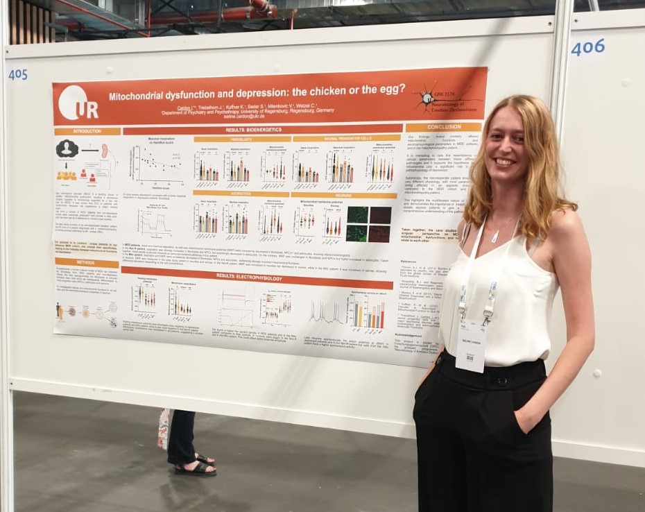 I'm very grateful I had the opportunity to present my work at the #FENS2022 , the largest neuroscience conference in Europe.
It was amazing to exchange ideas with many scientists and get new insights about my PhD project! Thanks <a href="/grk2174/">GRK2174</a> for making it possible!