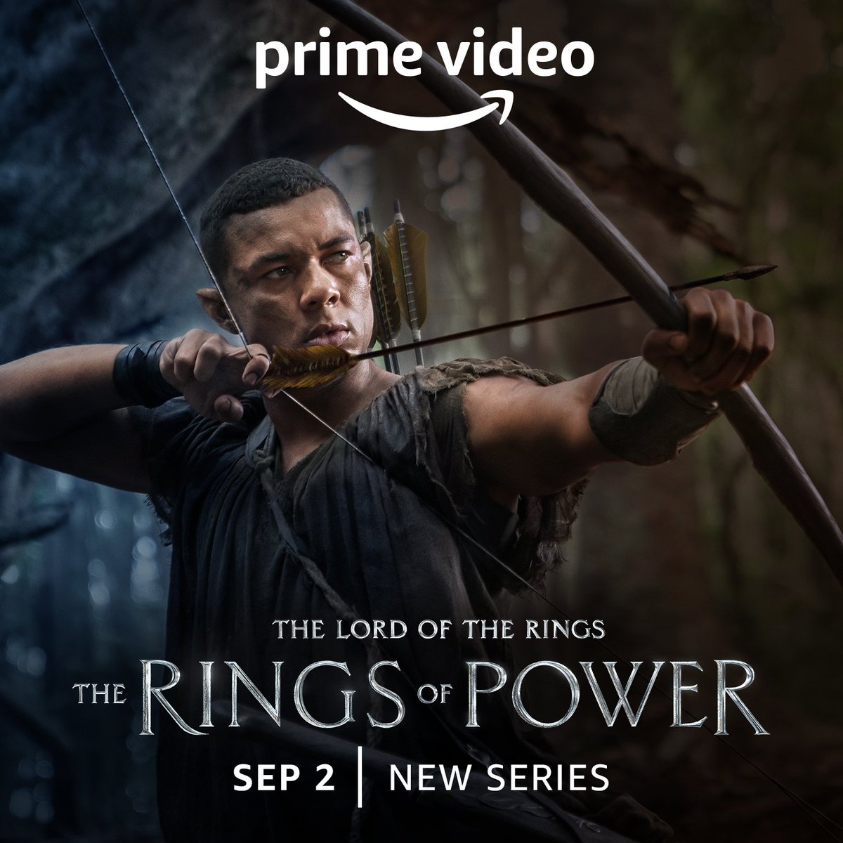 CineQuora's tweet photo. #LordOfTheRings #RingsOfPower poster are as captivating as it's teaser❤️ https://t.co/ueUT7tdf4B