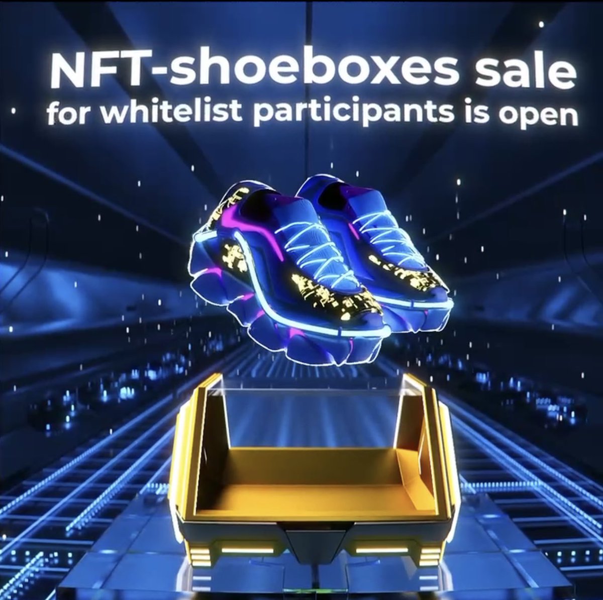 ✨ Sales of AMAZY NFT shoeboxes are open!

➡️ go.amazy.io ⬅️

Go to the website and pick up the box with NFT sneakers at the starting price of 100 $BUSD!

Full post: t.me/amazyio/135

#AMAZY #Whitelist #Sale