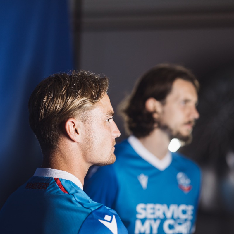 OfficialBWFC's tweet photo. 🎬 A look behind the scenes of the away kit shoot… 

#BWFC 🐘🏰