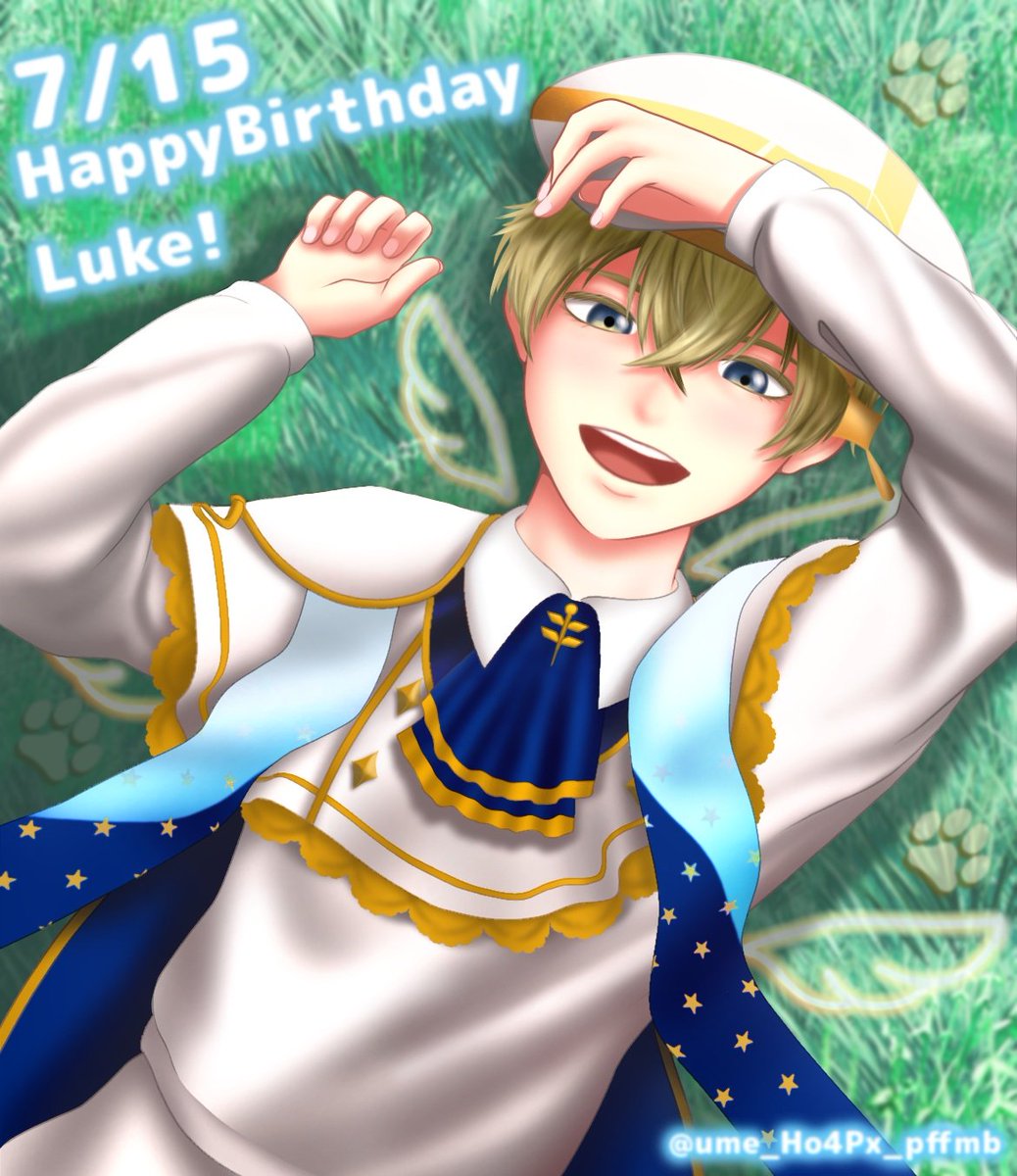 ume_Ho4Px_pffmb's tweet photo. 「いつか、羽が生えたら」
🎂7/15 HappyBirthday Luke!🎂

#obeymeBD #Happybirthdayluke #obeymeluke #obeyme #おべいみー https://t.co/l3BwwqNrZw
