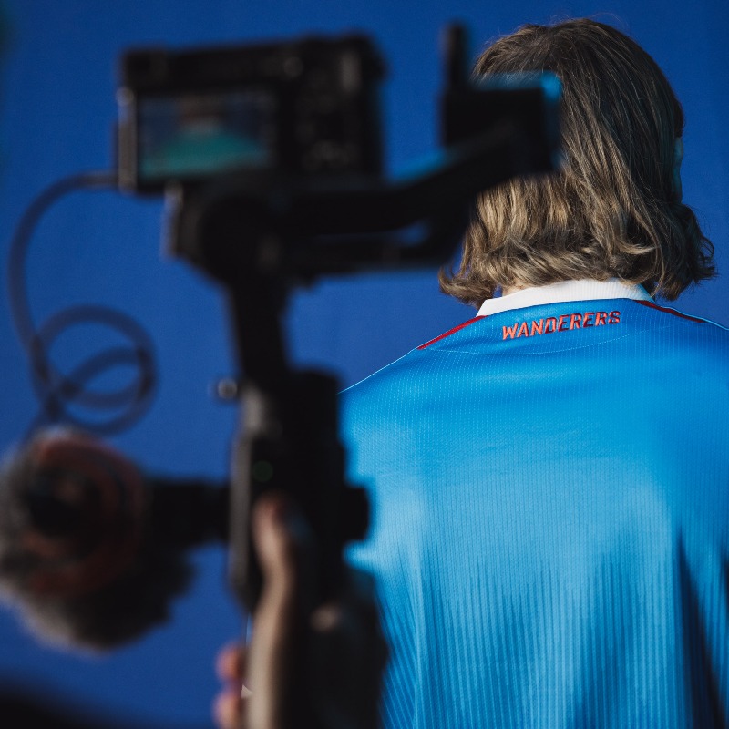 OfficialBWFC's tweet photo. 🎬 A look behind the scenes of the away kit shoot… 

#BWFC 🐘🏰