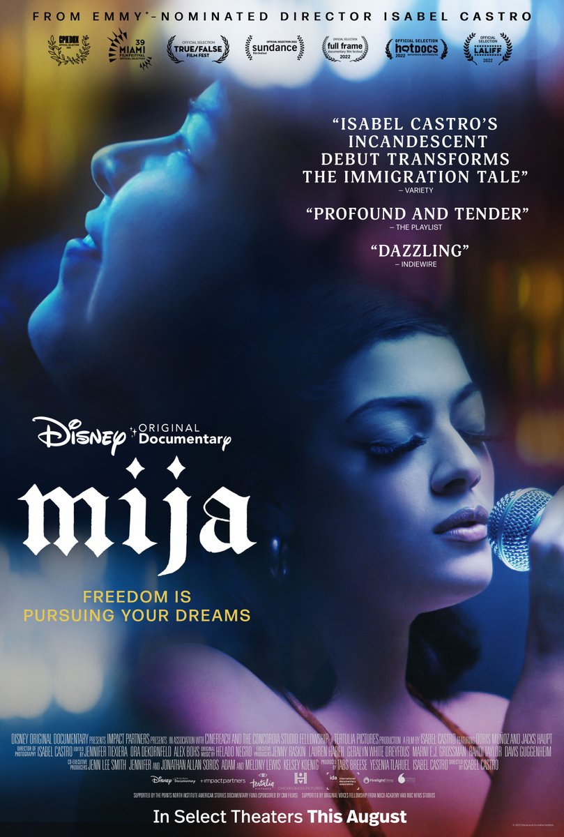 firstshowing's tweet photo. Official Trailer for Disney Doc 'Mija' About Immigrants from Mexico https://t.co/pBwrOdFtAY

#docs #Mija #Sundane2022 #IsabelCastro @Disney https://t.co/pGSr6C4sRx