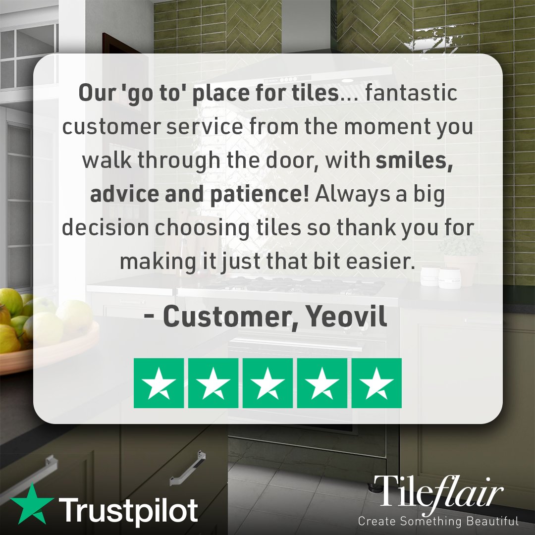We love receiving #feedback from our customers, and this month the positive #reviews have been rolling in!

Well done to our colleagues in Yeovil who not only helped their customer with expert advice, but ensured they had a great in-store experience from start to finish 👏