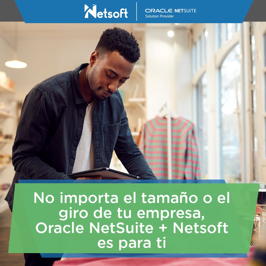 Desde startups hasta multinacionales, nuestra implementación ayuda a todos los negocios. Conócenos: my.mtr.cool/kczaszfpei 
#CRM #ERP #Netsoft #OracleNetSuite
