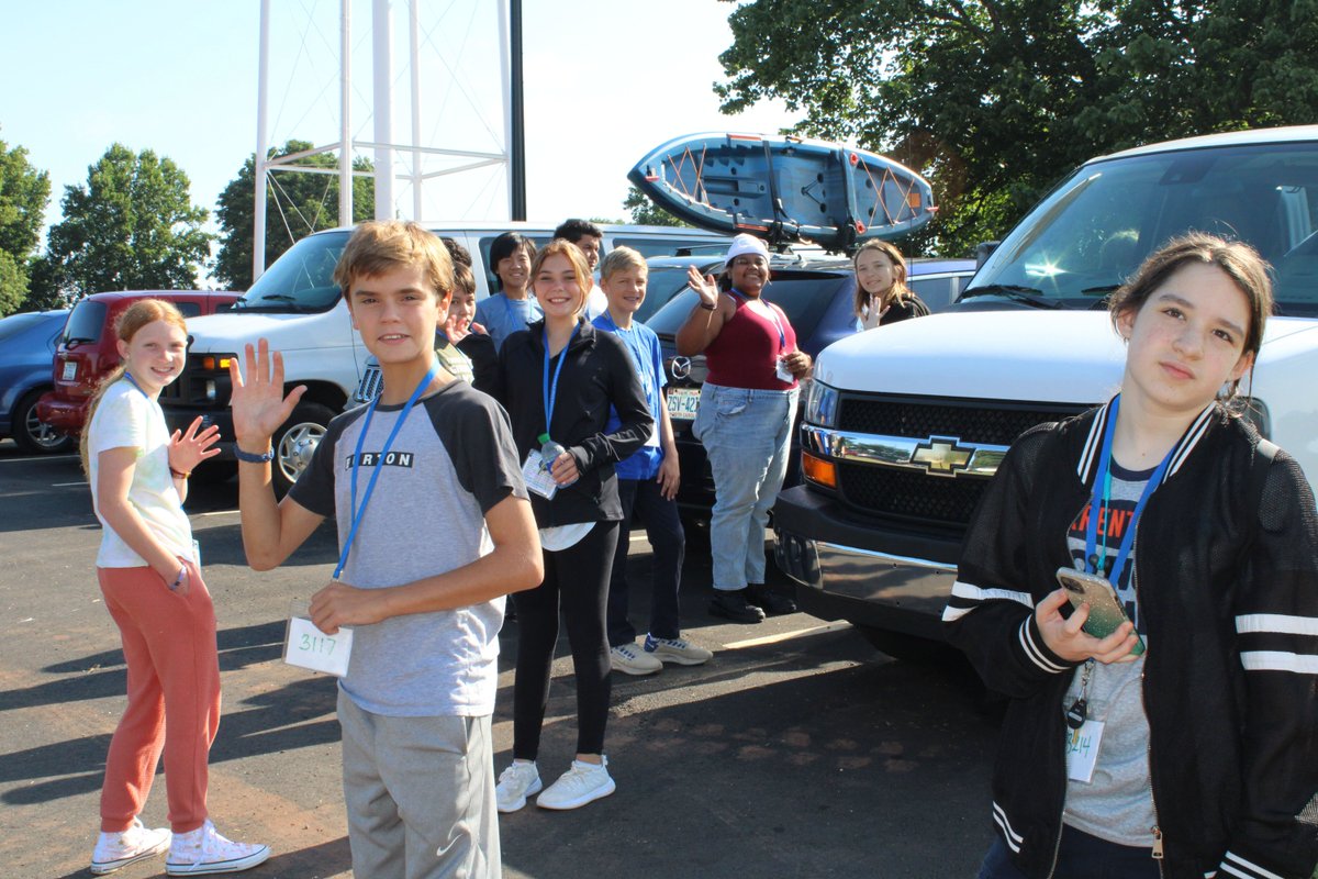 accel_ncssm's tweet photo. Morganton campers from the Build-A-Bot Engineering &amp; Design program work in Computer Science and go on a field trip to observe robots at Molded Fiberglass in Morganton. 🤖
 #SummerAccelerator #NCSSMSummer https://t.co/et1Il3ZiA0